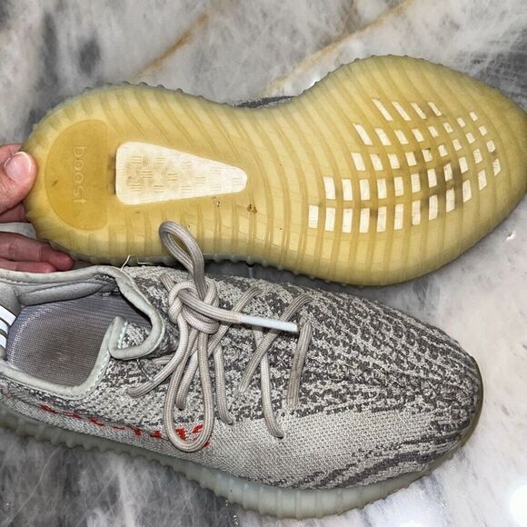 Adidas Yeezy Boost 350 V2 "Blue Tint" 2022 Men's Size 6/Women's Size 7 B37571 - Picture 6 of 6